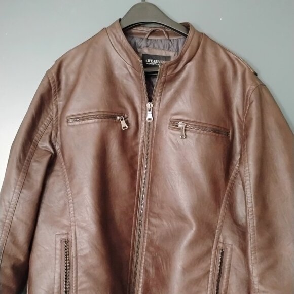 Kenneth Cole Other - Kenneth Cole AWEARNESS "Leather" Jacket
